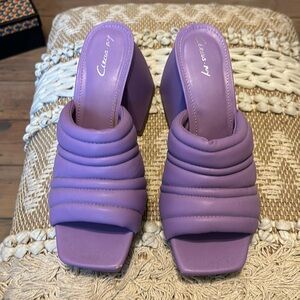Purple wedges by Circus NY